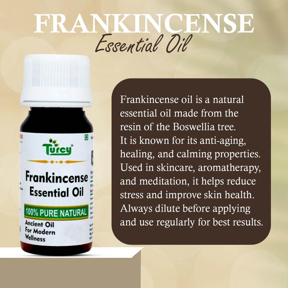 Turcy Frankincense Essential Oil | Natural Skin Glow & Soothing Massage(15ML)
