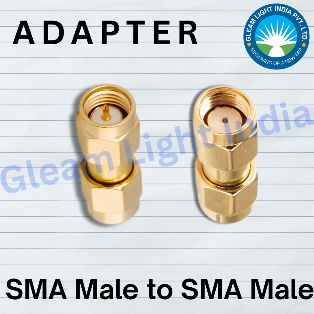 RF Adapter SMA Male to SMA Male