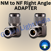 RF Adaptor NM to NF Right Angle