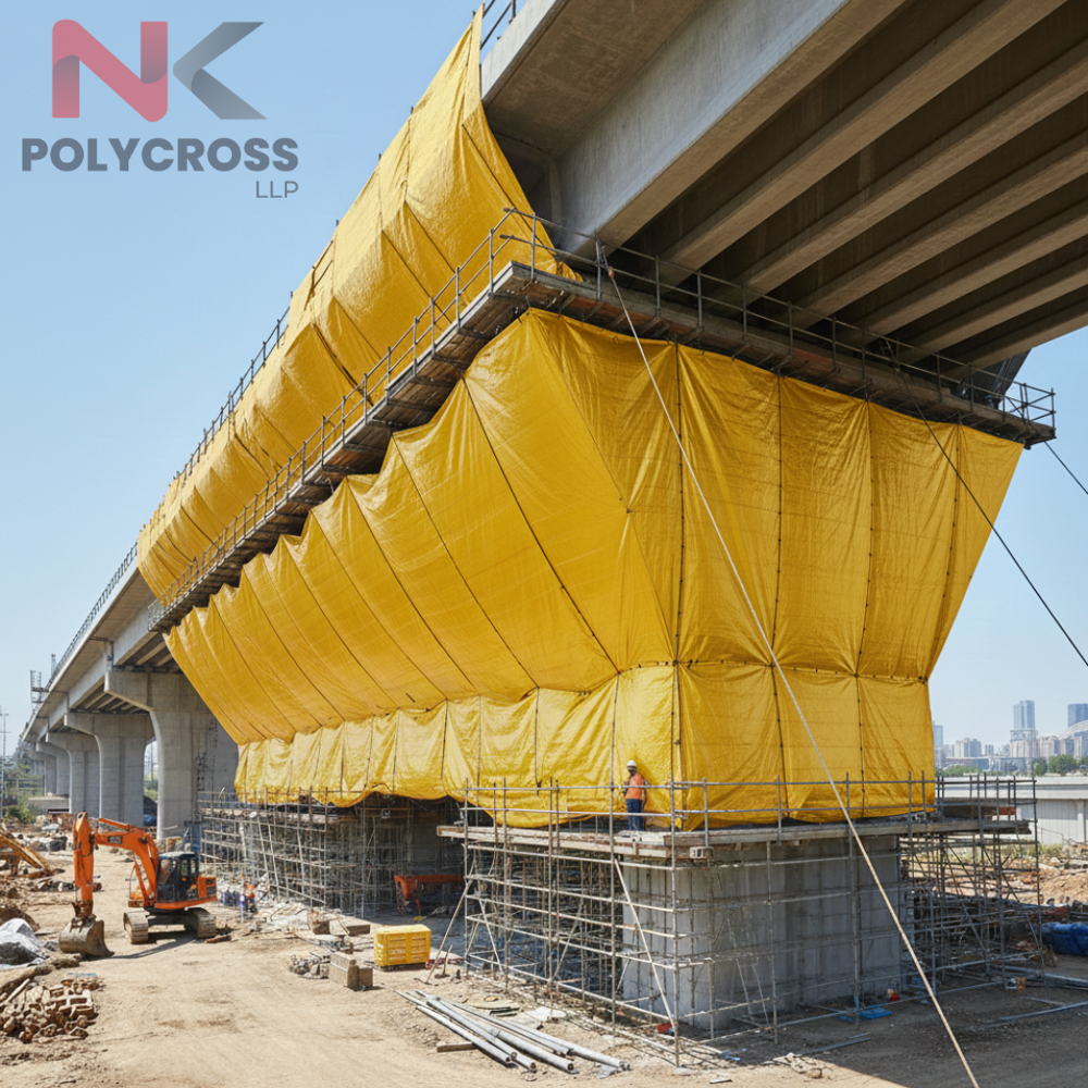Bridge Work Cover - Application: Factories & Manufacturing Units Warehouses & Storage Areas Workshops & Production Facilities Agricultural Sheds Parking Roofs & Canopies Commercial & Institutional Structures
