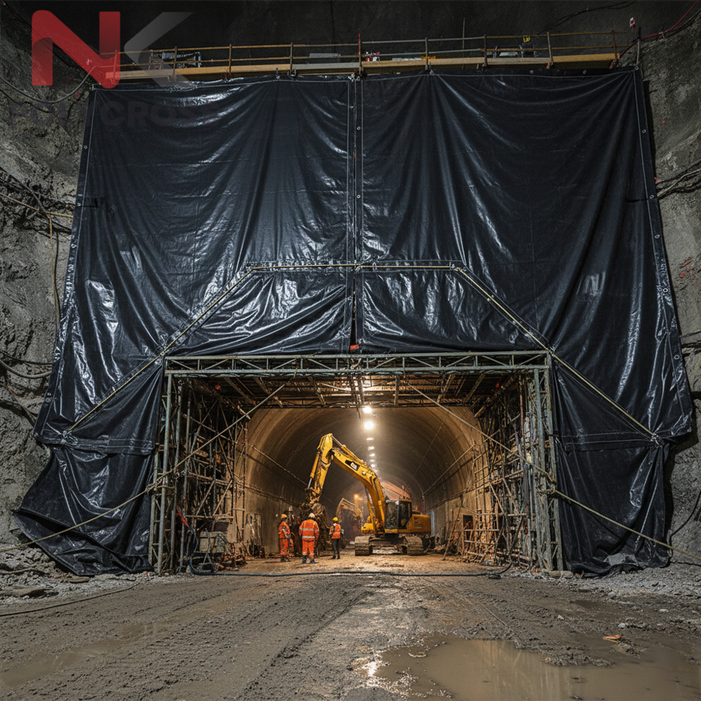 Tunneling Work Cover - Color: Blue