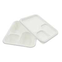 3 CP Biodegradable  Meal Tray