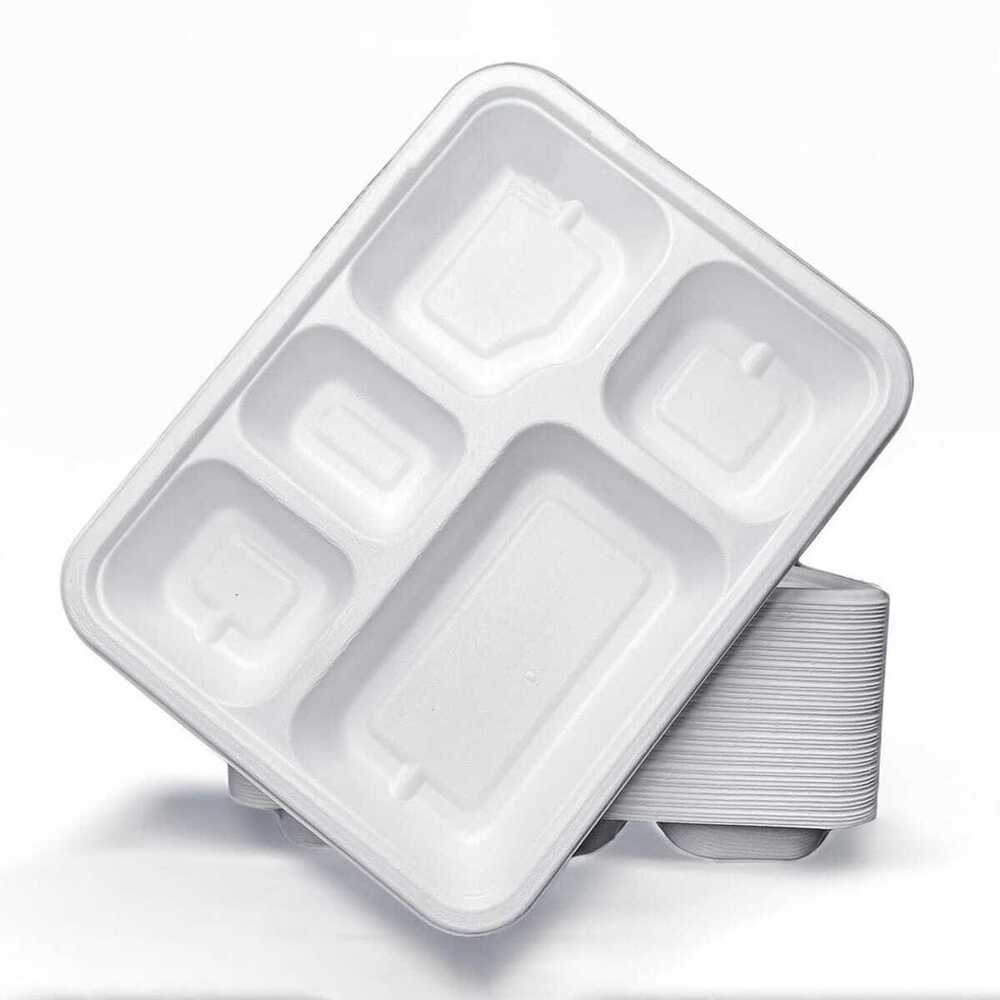 5 CP Biodegradable Meal Tray
