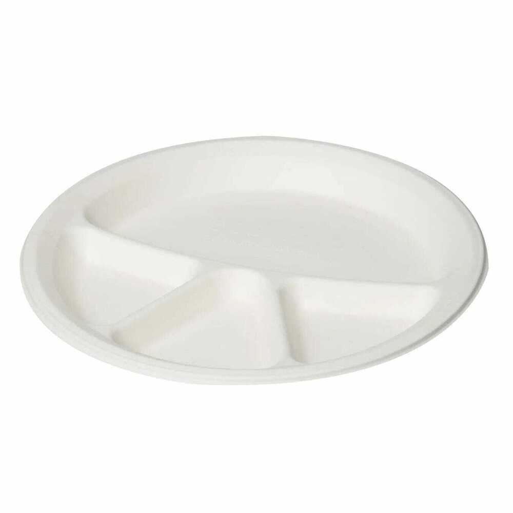 12 Inch 4 CP Biodegradable  Plate
