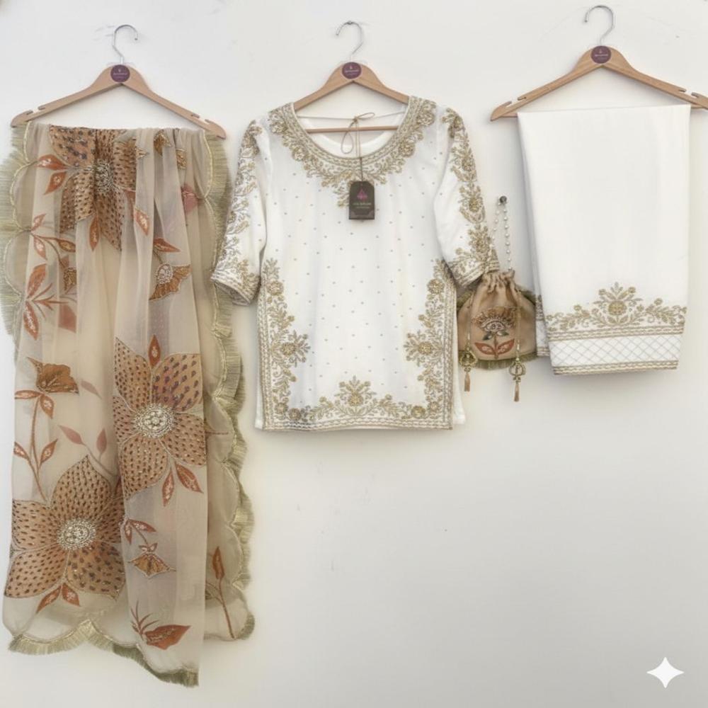 Bridal Look Embroidery Kurti Collection