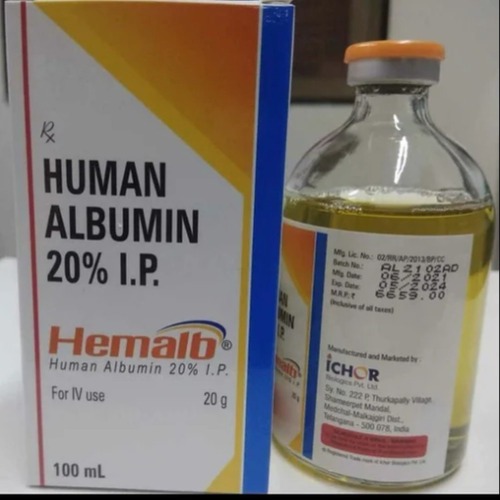 Human Albumin 20 gm/100 ml Injection