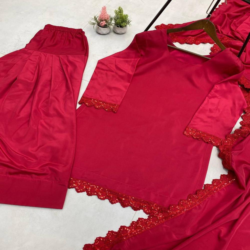 Latest Designer Party Wear Kurti Set For Wedding & Festive