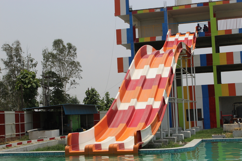 650mm Multilane Water Slide System