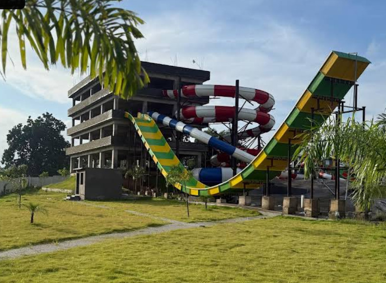 Pendulum Water Slide System