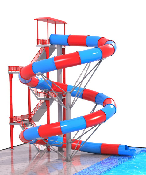 Tunnel Water Slide System