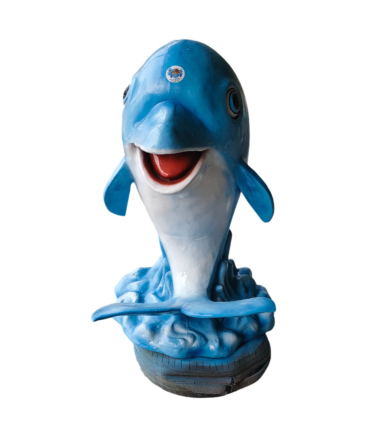 Dolphin Theme Statue