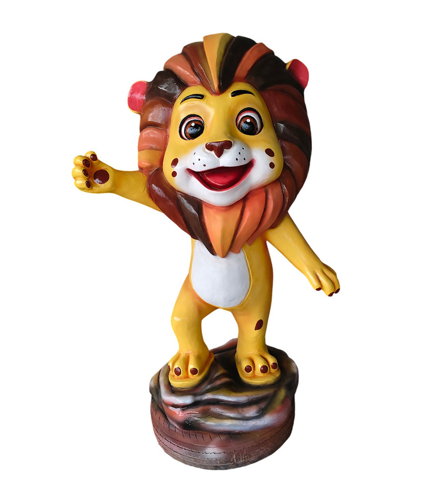 Lion Theme Statue