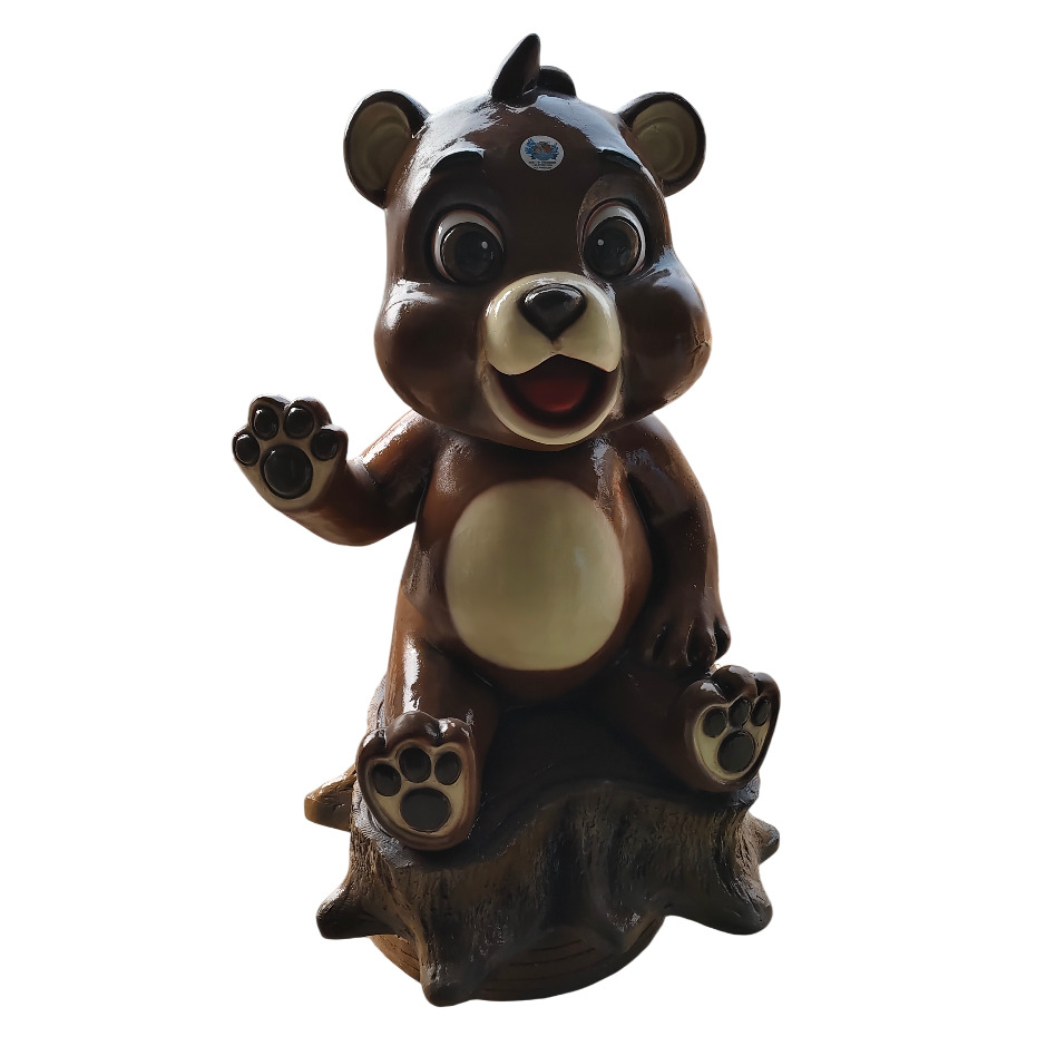 Decorative Teddy Bear Shaped Statue