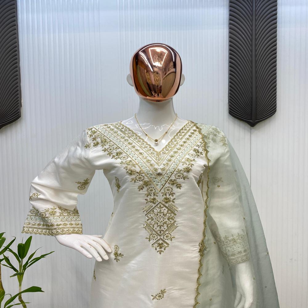 Premium Quality Ethnic Wear Kurti Palazzo Set