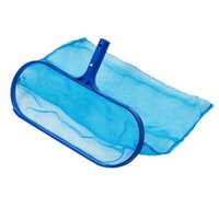 450 Gm Swimming Pool Leaf Skimmer - Plastic Frame, Fine Mesh Net, Blue, Uv Resistant, Ergonomic Grip