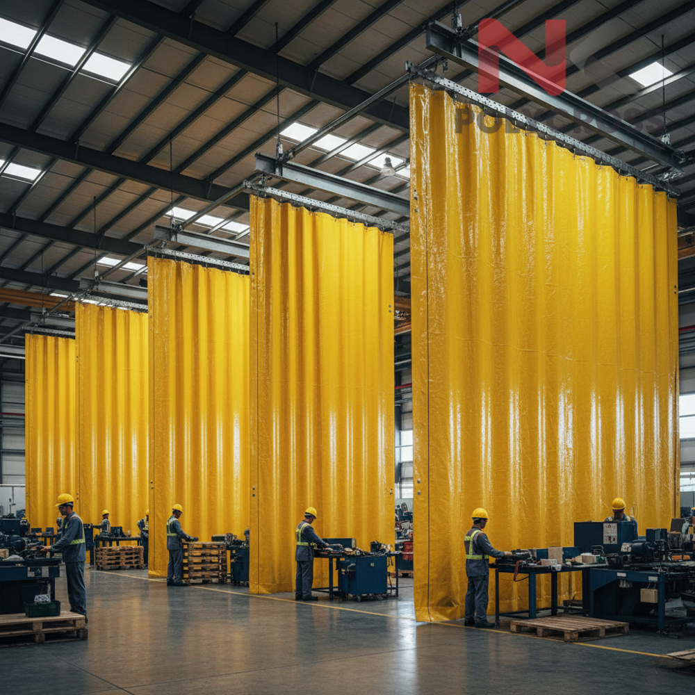 Factory Partition Sheet - Color: Blue