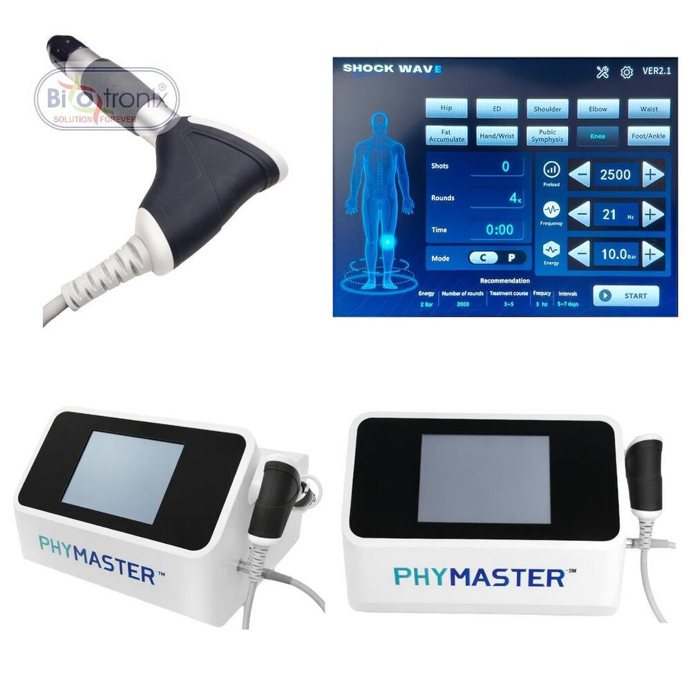Phymaster Shockwave Shockwave Therapy Device for Advanced Physiotherapy