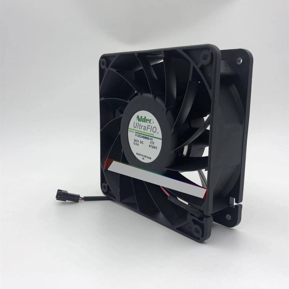 Nidec V12E24BMM9-51 24V DC 0.06A 2-wire equipment 12038mm Industrial Axial Cooling Fan