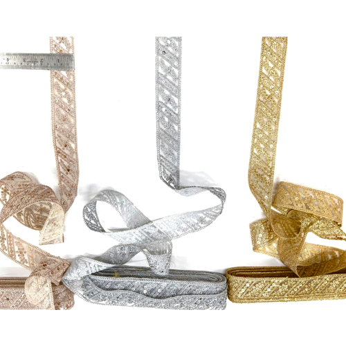 Tissue Lace - Color: Gold