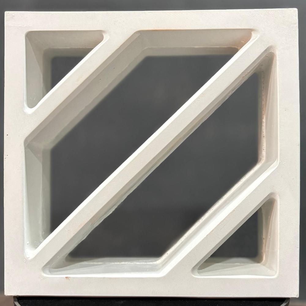 HEXAGON WHITE CEMENT JALI