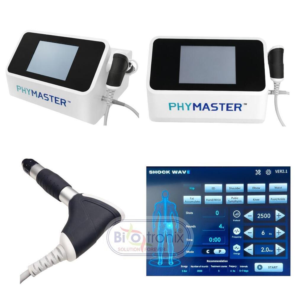 Phymaster Shockwave Shockwave Therapy Machine for Rehabilitation Use