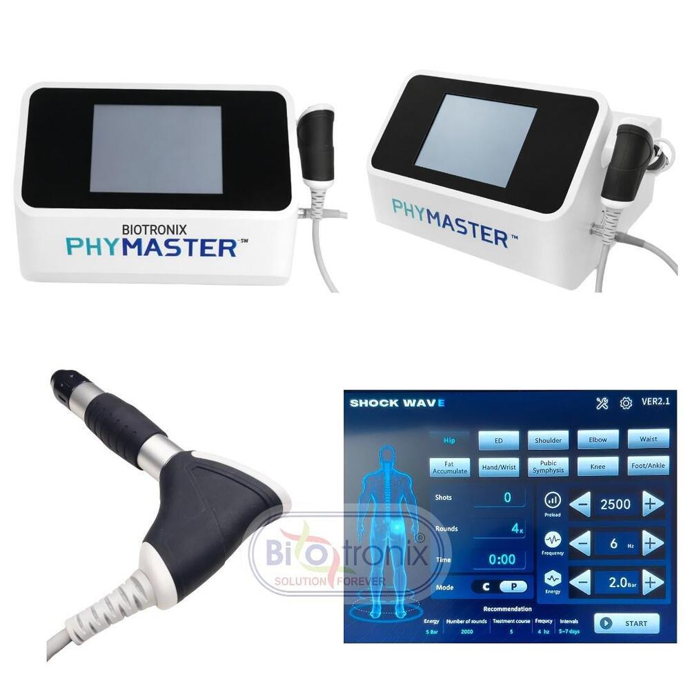 Phymaster Shockwave Physiotherapy System for Sports Injury Treatment