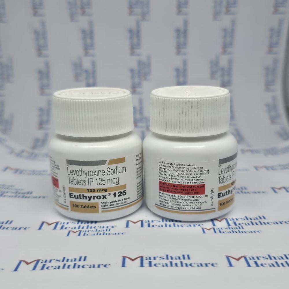 Levothyroxine Sodium Tablets 125 Mcg