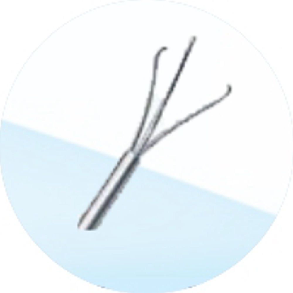 Stone Grasper Rigid  U Handle (3 Prong) - Power Source: Manual