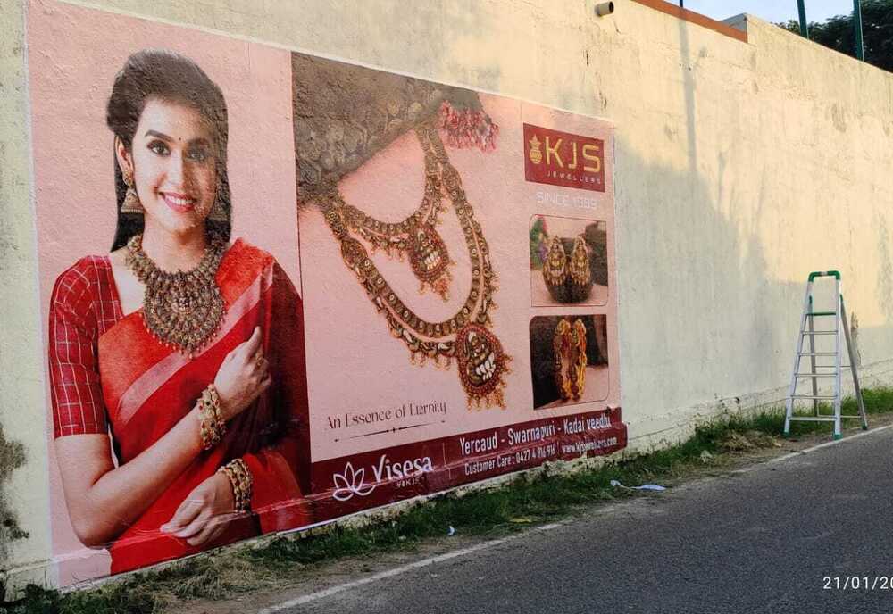 Advertising Lamicoats Digital Wall Paintings