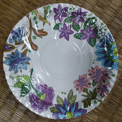 Premium Paper Plate - Color: Golden
