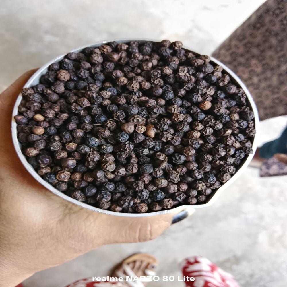 12 Bold Black Pepper - Grade: 5 Mm