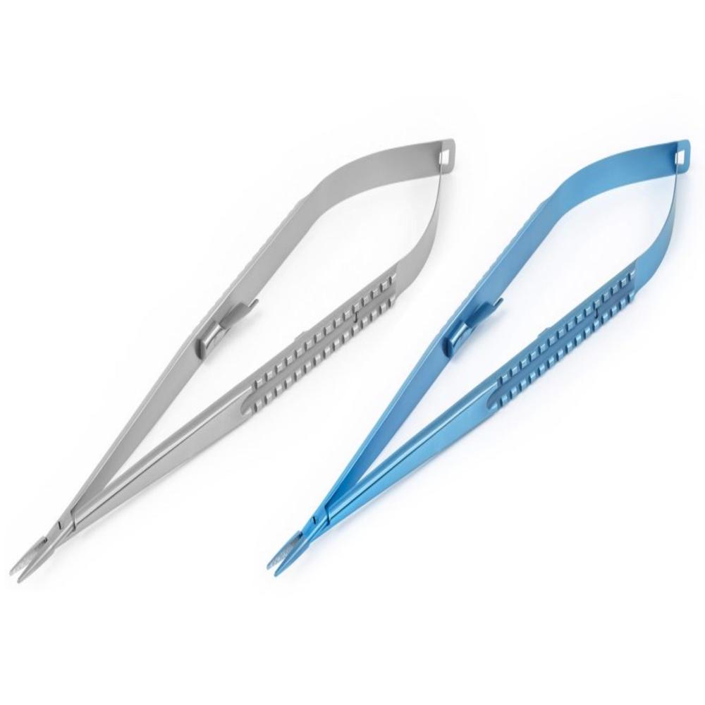Needle Holders Straight/Curved Titanium & Steel with/without Lock