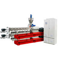 Frk Extruder - Stainless Steel, 32000x2200x2600 Mm, Silver & Grey | Twin Screw, Plc Control, Adjustable Knife, Energy Saving, Low Noise
