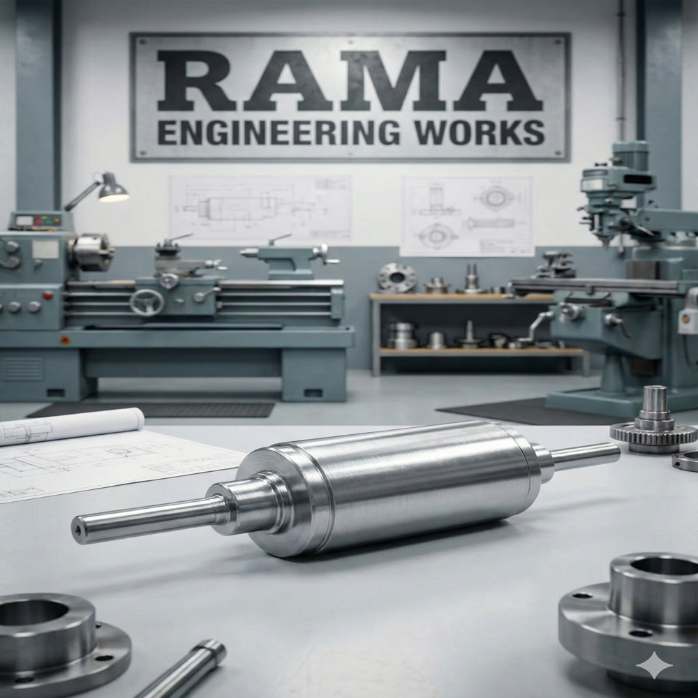 Tissue pepar machine female ruller