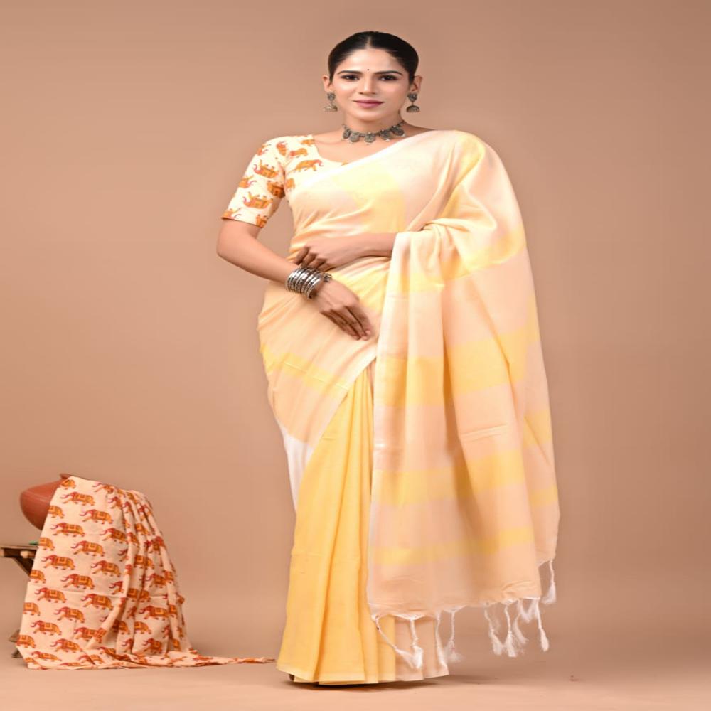 Premium Quality Cotton Saree