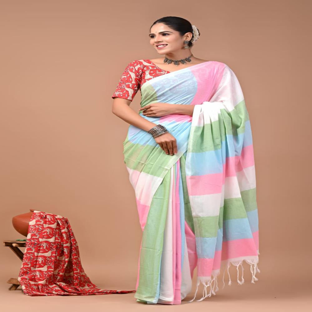 Premium Quality Cotton Saree