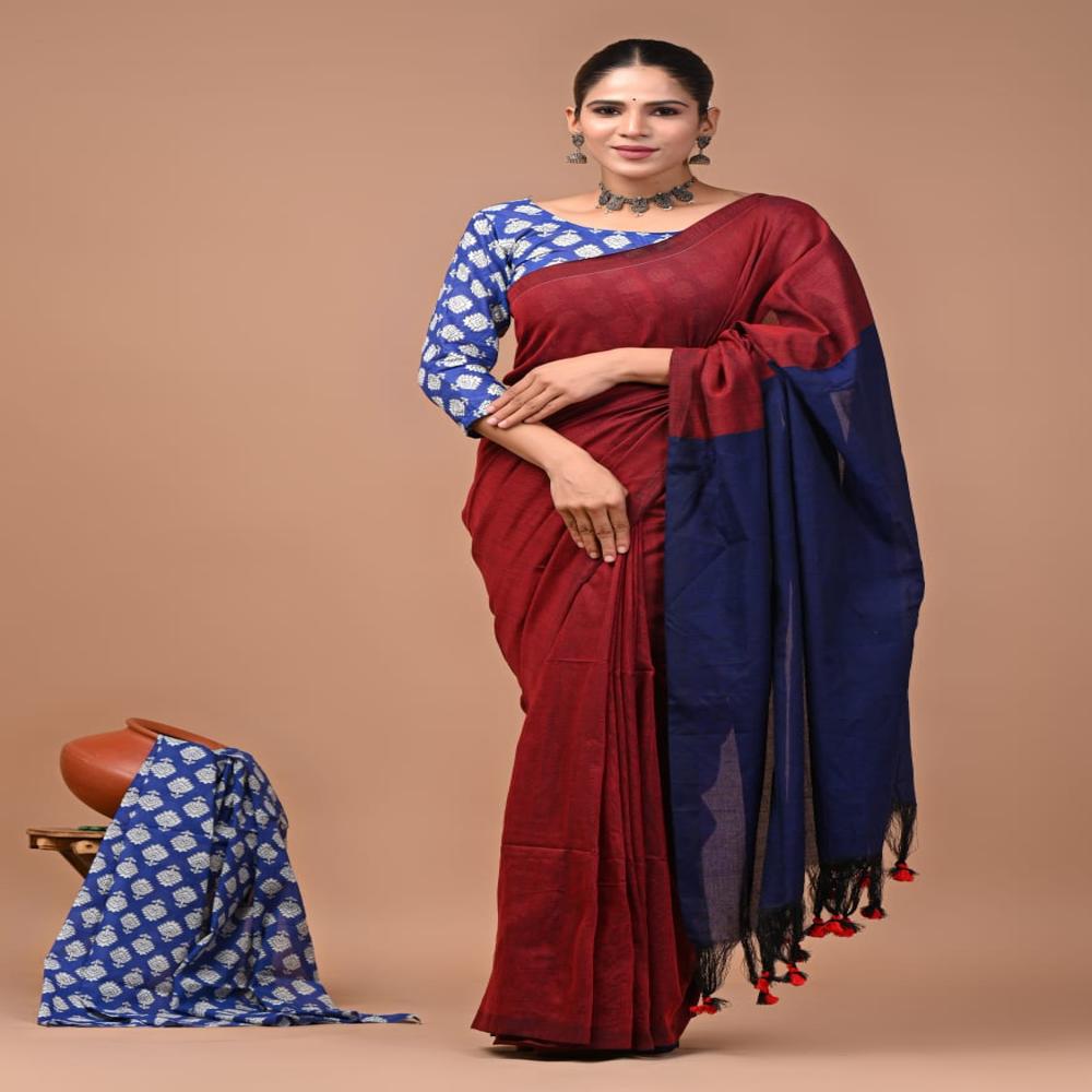 Premium Quality Cotton Saree