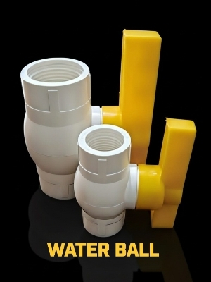 PLASTIC UPVC VALVES APPLE CUT