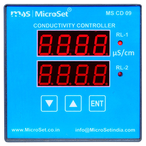 Ms Cd 09 -Conductivity Indicating Controller Transmitter-panel - Operating Temperature: 60a C For Sensor