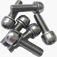 M6x18mm Ball Allen Head Bolt - Stainless Steel A2-70, Silver, Din 7380, High Corrosion Resistance, Quenched & Tempered
