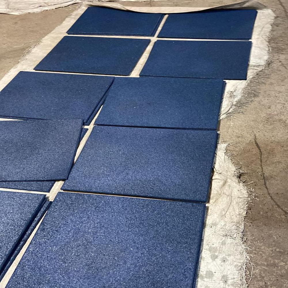Commercial Gym Rubber Flooring Tiles