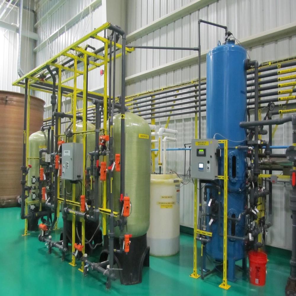 Ion Exchange System - Efficiency (%): 100 %