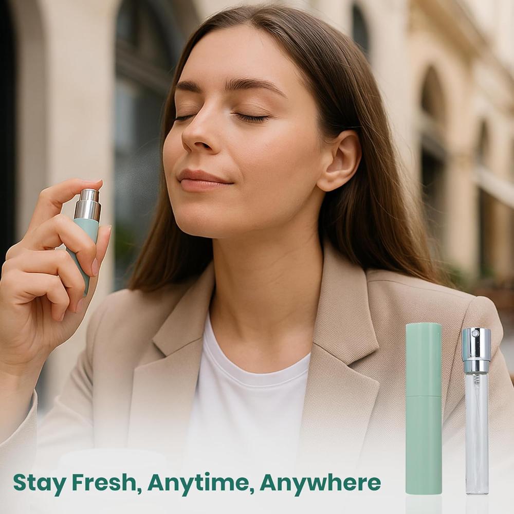 Perfume Refillable Spray Bottle - Capacity: 10 Milliliter (Ml)