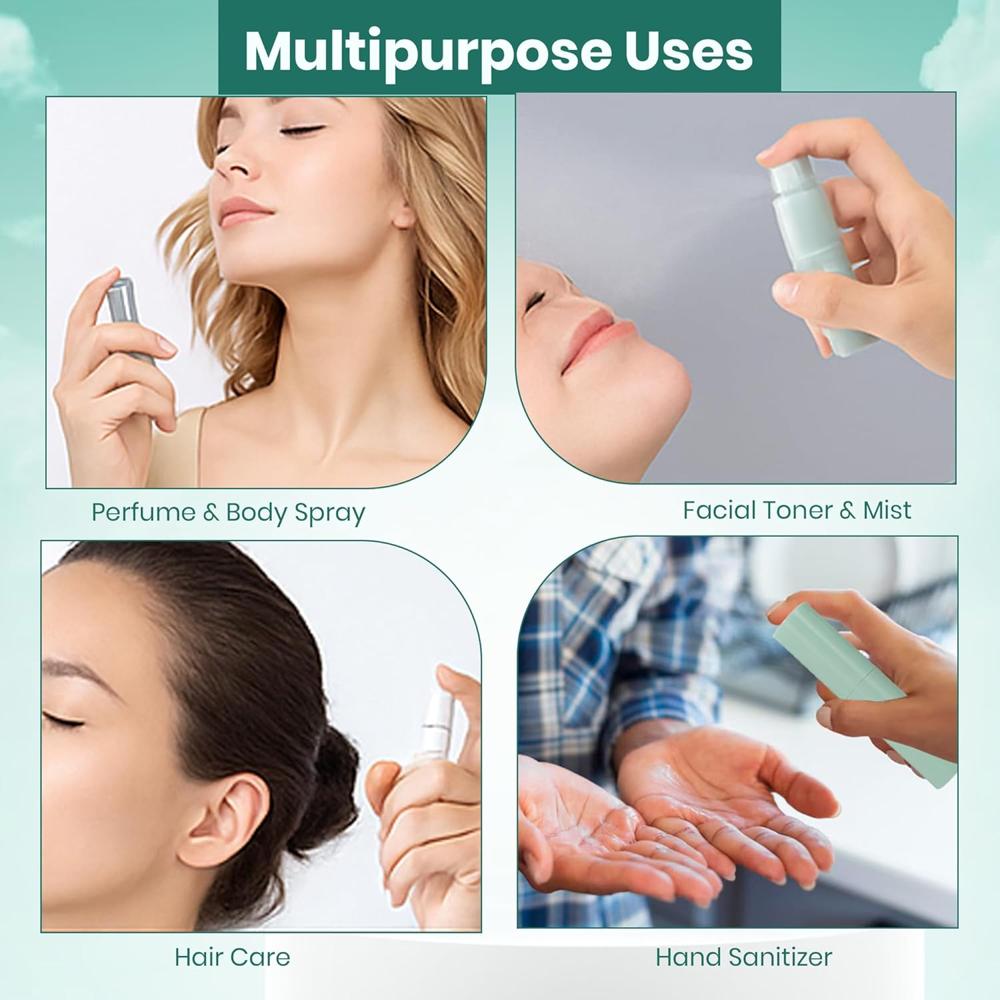 Perfume Refillable Spray Bottle - Capacity: 10 Milliliter (Ml)