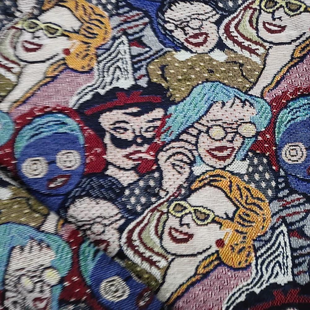 Belgium jacquard bag fabric