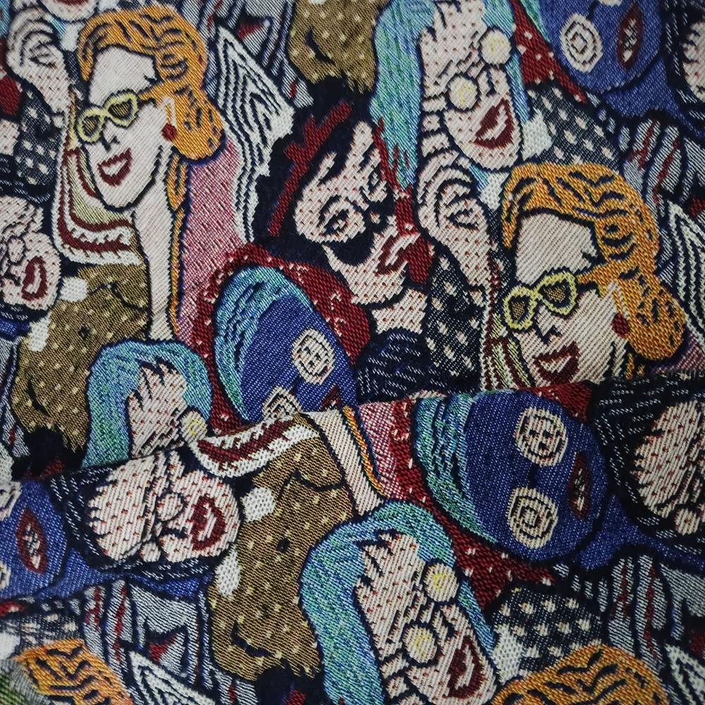 Belgium jacquard bag fabric