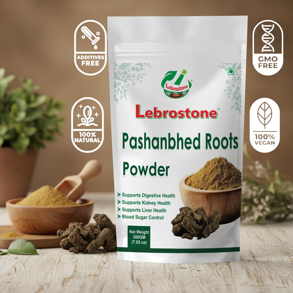 Lebrostone Pashanbhed Root Powder | Kidney Support | Detox & Digestive Health | Antioxidant| 200g