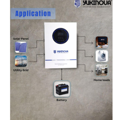 4kVA Hybrid Solar Inverter 48V Lithium Battery Compatible Pure Sine Wave