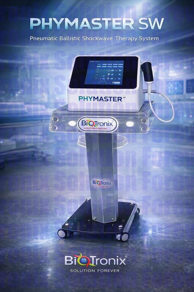 Phymaster Shockwave Physiotherapy Machine for Professional Clinics