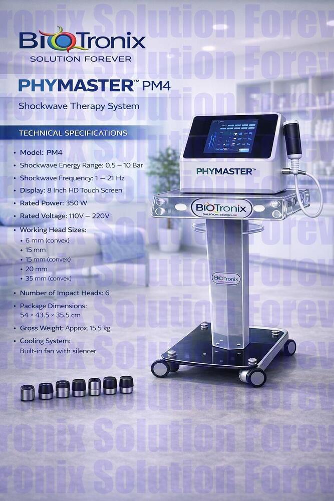 Phymaster Shockwave Advanced Shockwave Therapy Equipment for Pain Relief